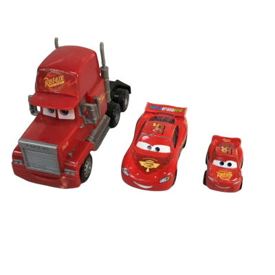 Cars Toy Truck and Cars as pictured