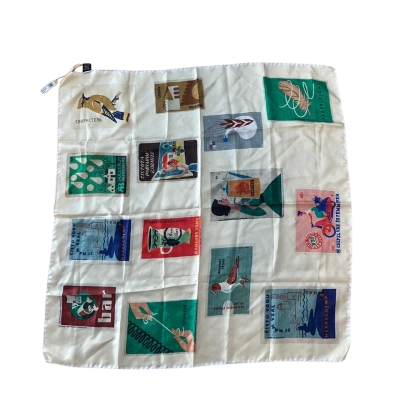 Oroton Womens Scarf Multicoloured 