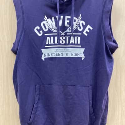 Converse Mens  Size L Purple Hoodie 1
