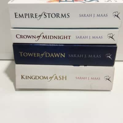 A Throne Of Glass Series by Sarah J. Maas