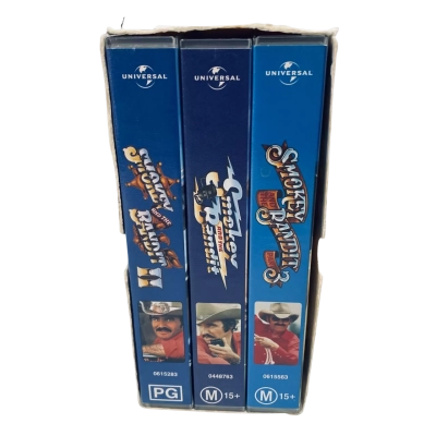 Smokie and the Bandit 3 vintage VHS collection 