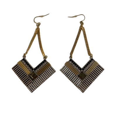  Womens Earrings Black / Gold / Silver 