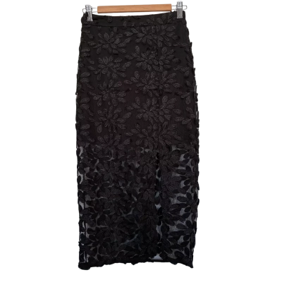 Bardōt Size 6 Black Skirt 