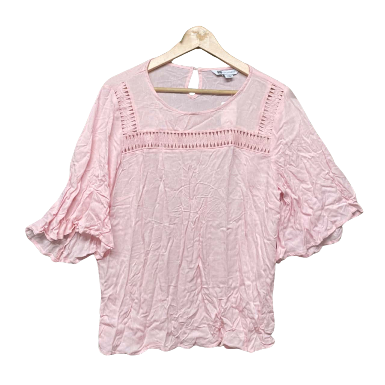 Rockmans Womens Size 12 Blouses Pink (s)