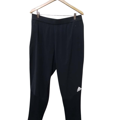 Adidas Men's Size XL Track Pants Navy Blue 