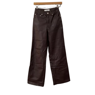 Perfect Stranger Womens  Size 6 Wide Leg Pants Brown 