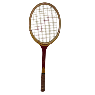 Vintage Slazenger Wooden Tennis Racquet "Ken Rosewall" Model. 