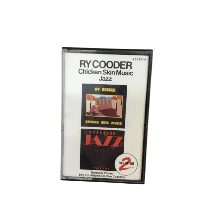 Vintage RY Cooder Jazz Cassette Tape