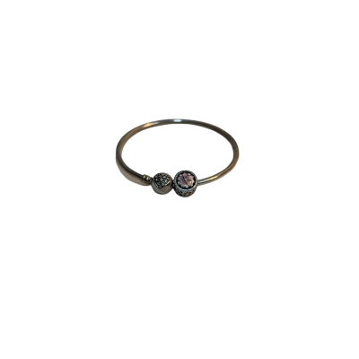 Pandora Womens Bangle Silver 