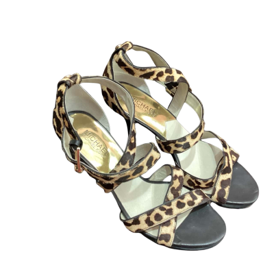 Michael Kors Womens  Size 9 leopard print heels