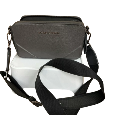 Wayne Cooper Womens Cross Body Bag Brown & Black