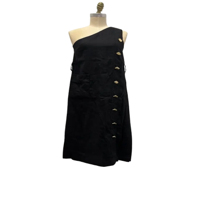 AJE Womens  Size 6 Casual Dress Black  