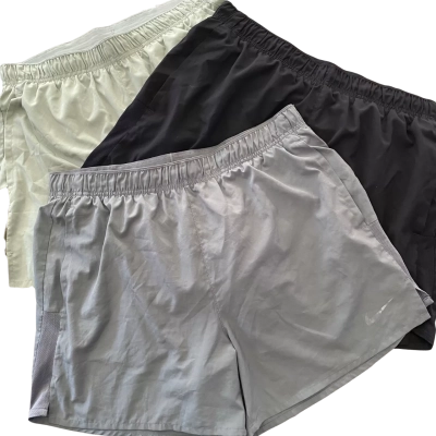 3x Pairs Nike Mens  Size L Shorts  Black  / Grey / Olive 