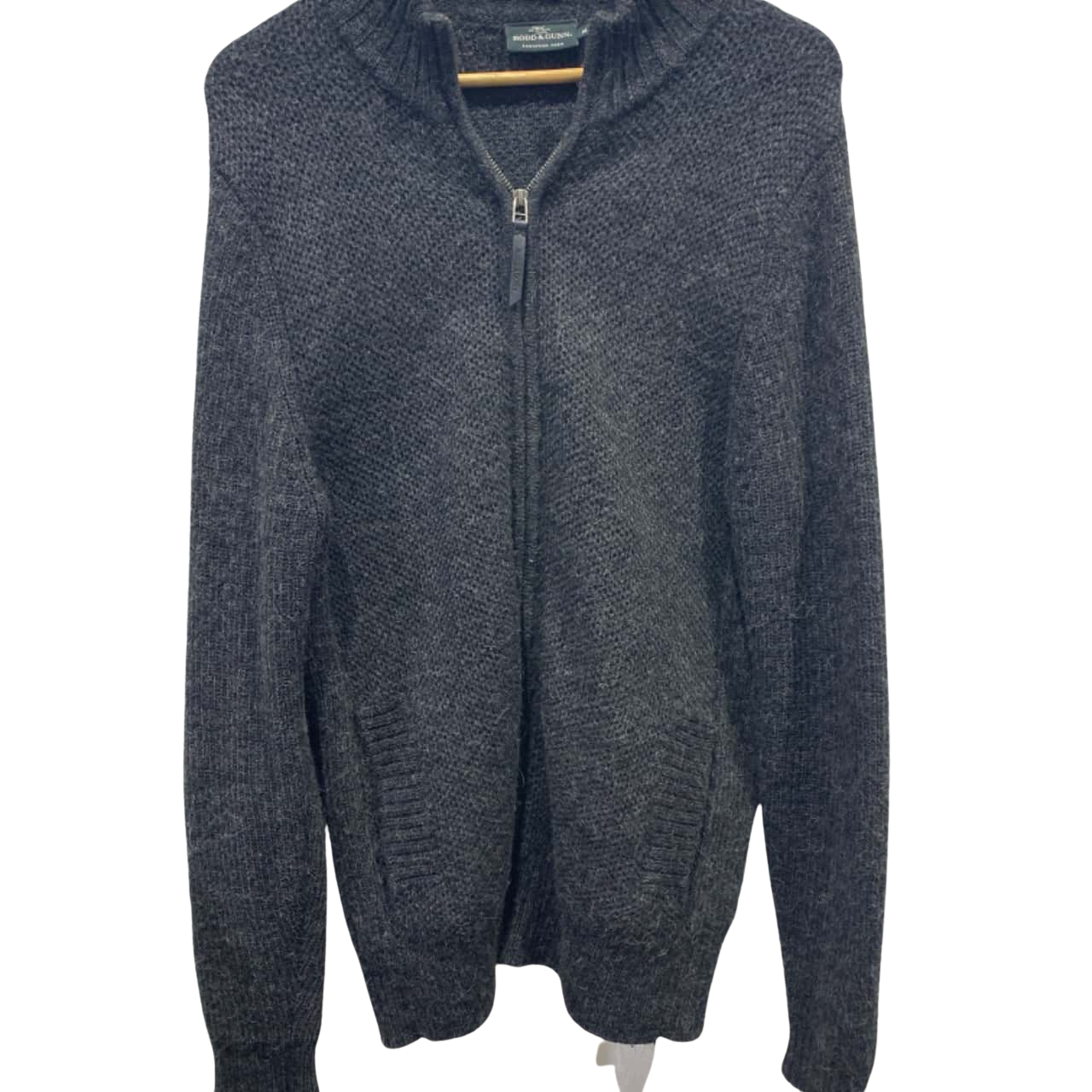 Rodd & Gunn Mens Size M Black / Charcoal cardigan