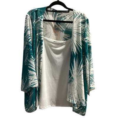 BNWT Liz Jordan Womens  Size 14 Blouse Angelica Twinset Navy Blazer RRP $129.99