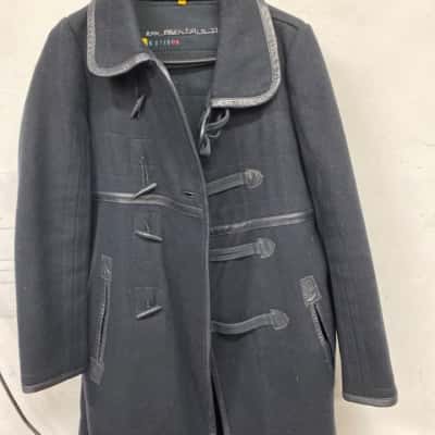 G-Star Raw Womens  Size S Duffle Coat Black  