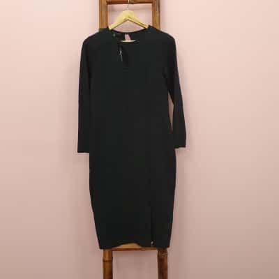  Moonlight Bird Women's Size 12 Elisa Long Sleeve Dress Black - New With Tags