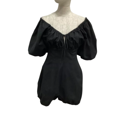  NEW - Johansen  Size S Sleeveless Romper Playsuit Black  