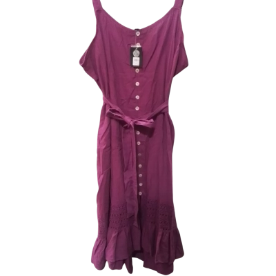 beme Womens  Size 26 Maxi Dress Pink  / Purple 