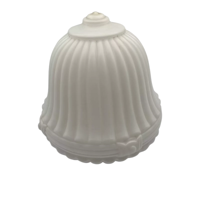 Porcelain retro pendant lamp shade - art deco glass