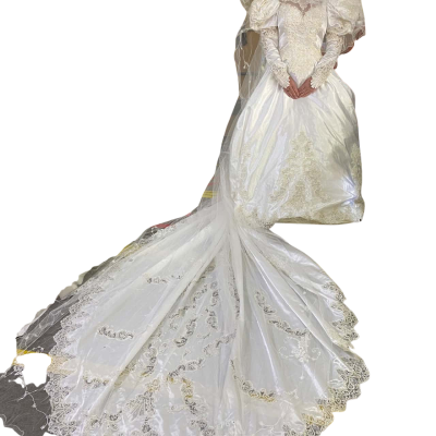  Womens Wedding Dress White size 8