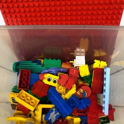 Lego Assorted Vehicles/Blocks/Plates (B)
