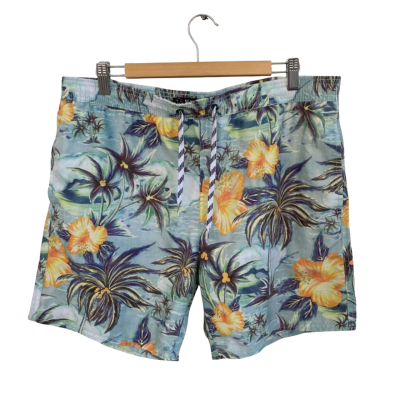 Maui And Sons Mens Boardshorts Blue / Multicoloured 