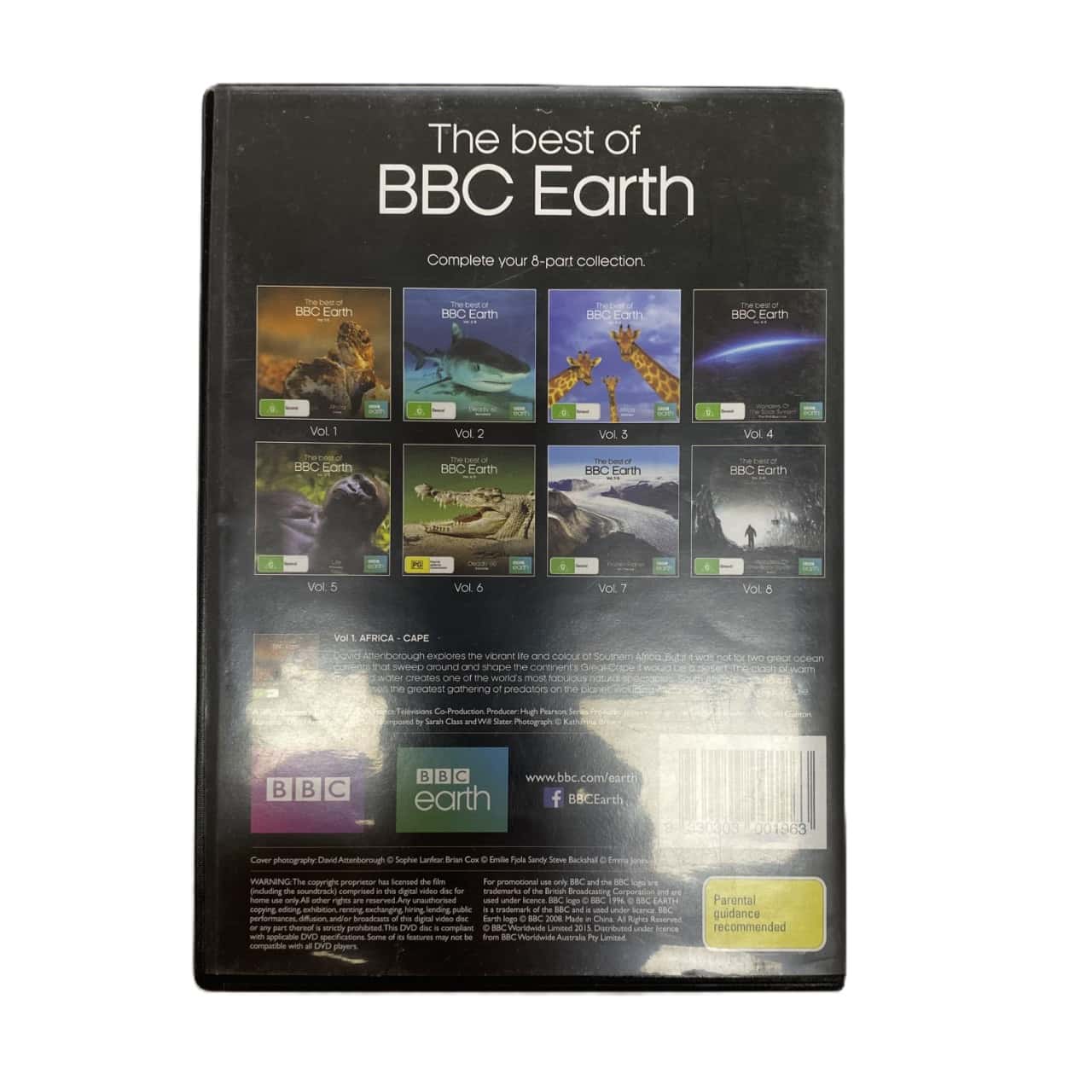The Best of BBC Earth DVDs by David Attenborough(s) - Used Good ...