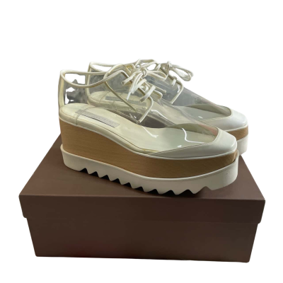 Stella McCartney Transparent Platform Shoes Size 39