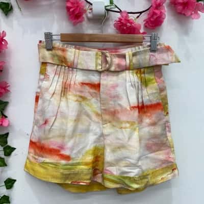 Aureta Womens Lucie Shorts Size XS Multicoloured 