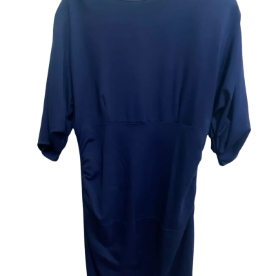 Oxford Womens  Size 14 Short Sleeve Dress  Blue 