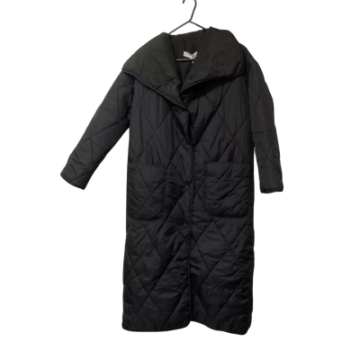 Womens White Closet Size M / S Puffer Jacket Black  