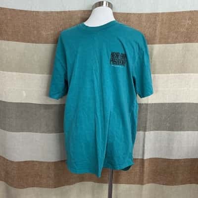 NXP Mens  Size M Short Sleeve T-shirt Turquoise 