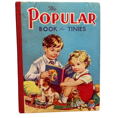The Popular Book for Tinies, Vintage Hardback Story Book