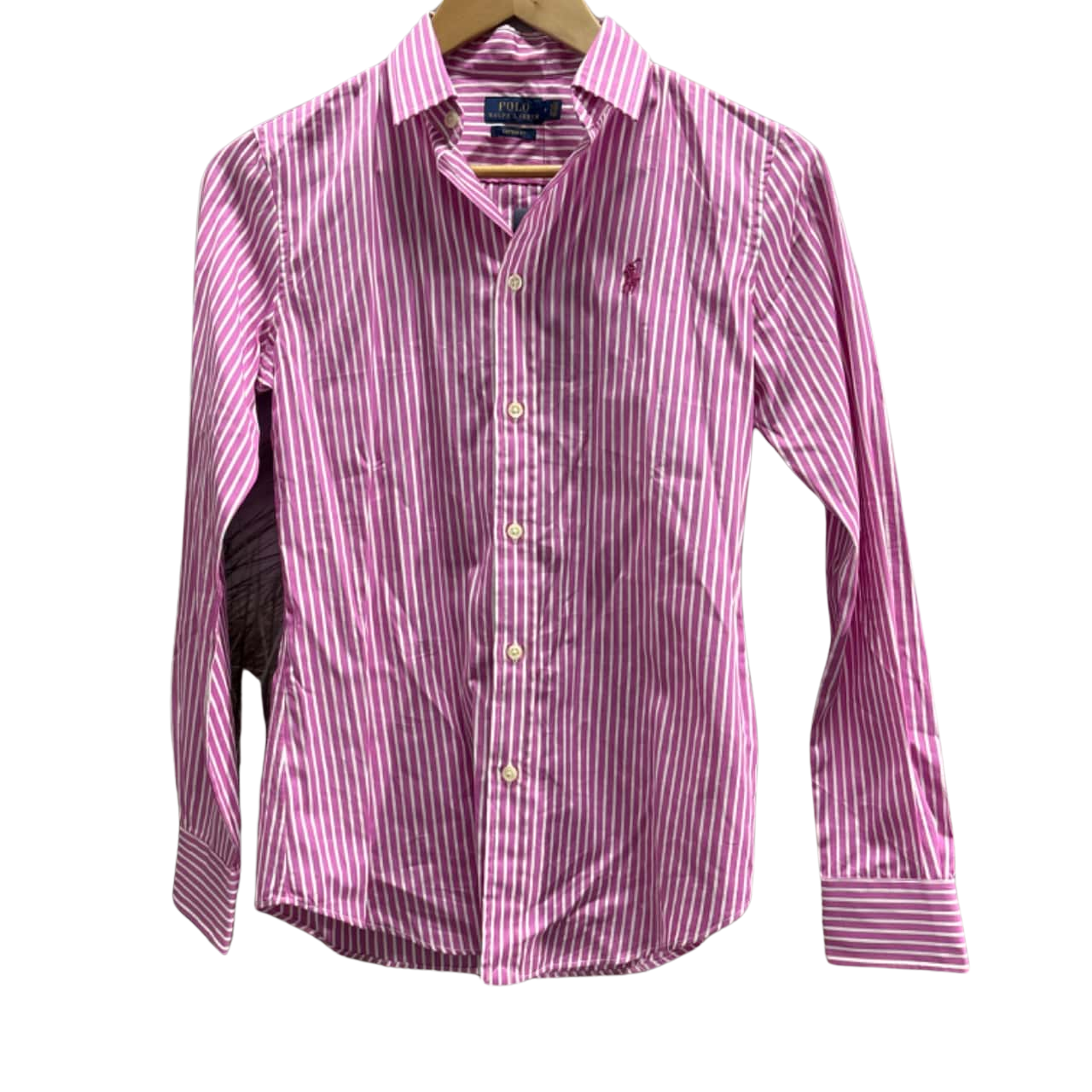 POLO by RALPH LAUREN Size 44 Indigo Pinstripe Cotton Sport Coat main image 1