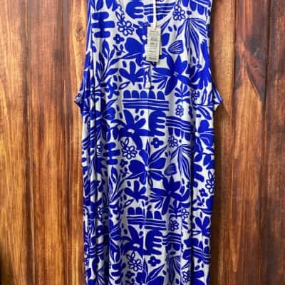 Taking Shape  Size 26 Blue / White sleepwear new 