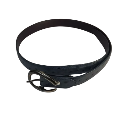  Elliot Rhodes Blue Patterned Belt Adjustable