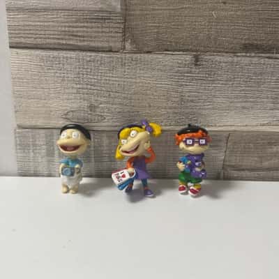 Bundle of Three Rugrats Plastic Toys