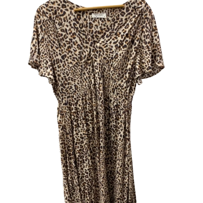  Womens  Size 14 Casual Dress Animal print 