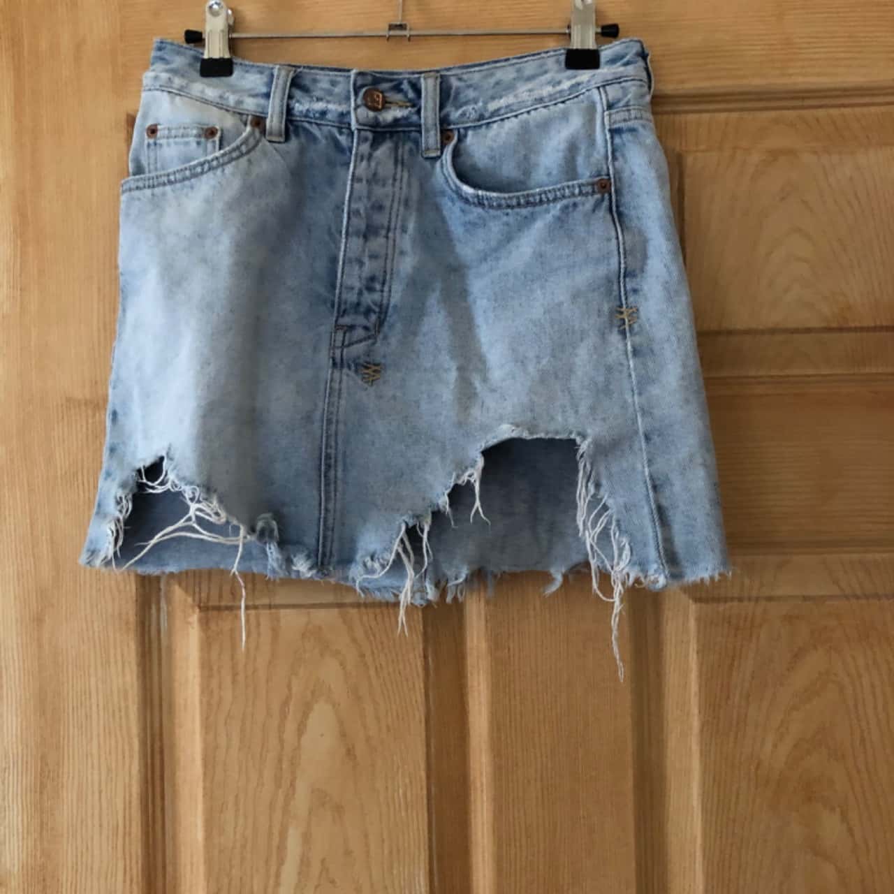 Ksubi 24” Blue Denim Skirt