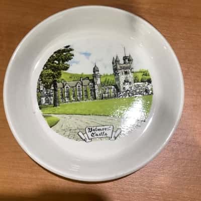 Vintage Balmoral Castle Souvenir Trinket Dish