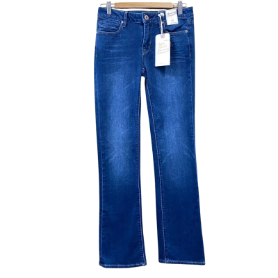 Jeanswest Dark Blue Slim-Fit Bootcut Jeans Size 10