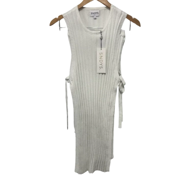 SNDYS Womens  Top and Skirt Set Size S White 