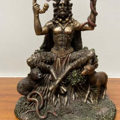 Cernunnos Veronese Resin statue 