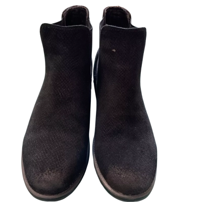 CC Resorts New  Womens  Size 37 Chelsea Style Leather Ankle Boots Black  