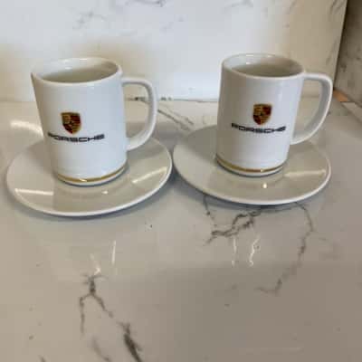 Espresso cup set-Porsche crest