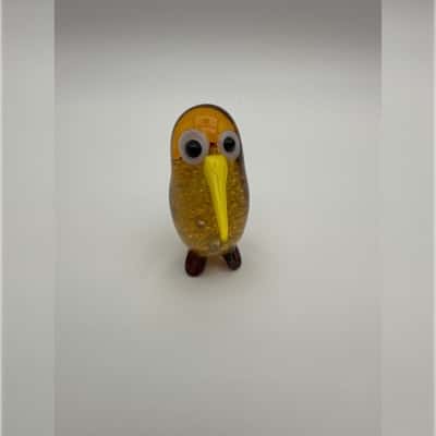 Cute Art Glass Kiwi Bird