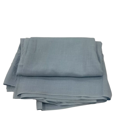Course Loose Weave Baby Blue Fabric 120 x 300 cm        (F3)