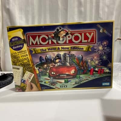 Monopoly the here and now edition electronic banking