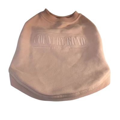 Country Road Cotton Heritage Pink Sweat for Pets 